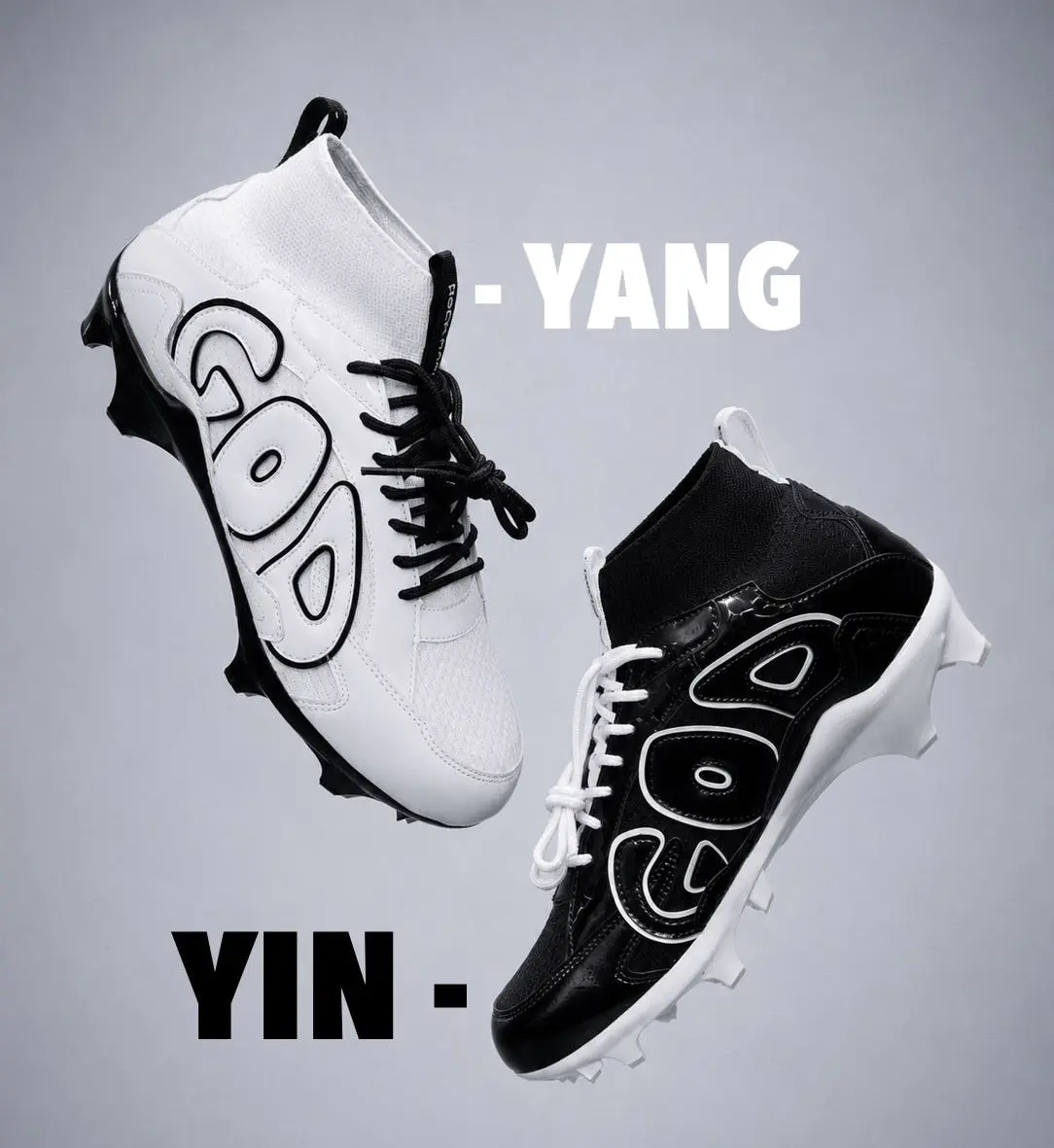 YIN & YANG 1’s FOOTBALL CLEATS