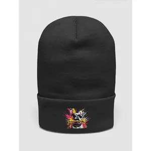 24K Dog Bone Beanie