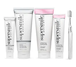 Supersmile Extra White SS Toothpaste & Accelerator Kit Auto-Delivery