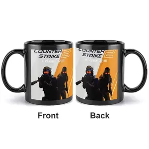 11Oz Counter Strike 2 Ceramic Coffee Mug, Perfect for Gaming Enthusiasts, Office Use, Or Home Decor, Ideal Gift for Birthdays, Holidays, And Special Occasions