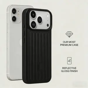 NGANGEE Non-Slip Textured Hard PC Plastic Phone Case – for iPhone 17/16/15/14/13 Pro Max, Pro Plus and Air, Protective Phone Case [NO METAL] #YJMYRASJKBLACK summerwins