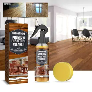 Floor Cleaner for Wooden Floors & Marble Surfaces, Stain Remover Brightener Polisher, Effective Cleaning Agent for Home Use, Premium Spray, Household Cleaning Products, Non Corrosive Cleaner