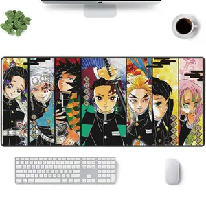 [Sale Up To 50%] Kimetsu no Yaiba Heroes Large Desk Mat (XXL) | NEKO Mouse Pads Store