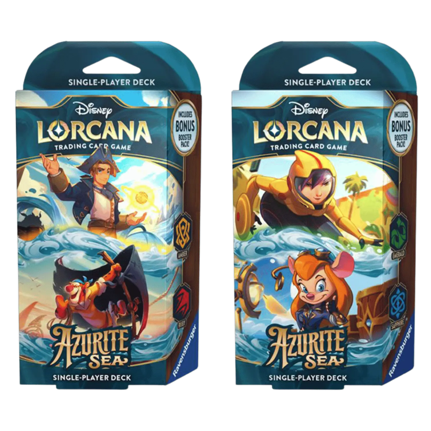 Disney Lorcana: Azurite Sea Starter Deck