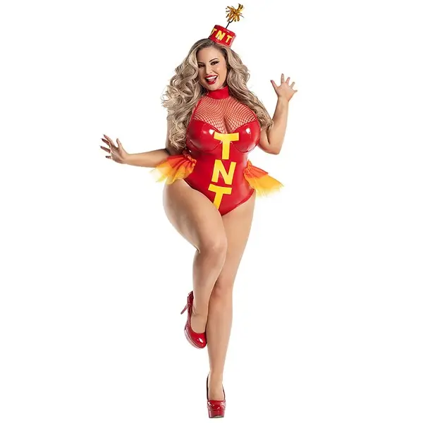 Plus Size Sexy Dynamite Costume for Women