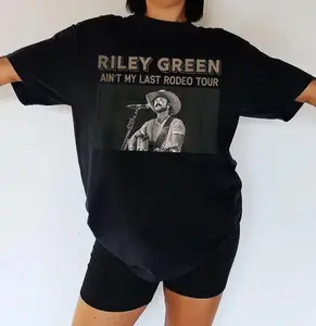 Riley Green Shirt Vintage Country Music Tee for Fans – Country Concert Outfit