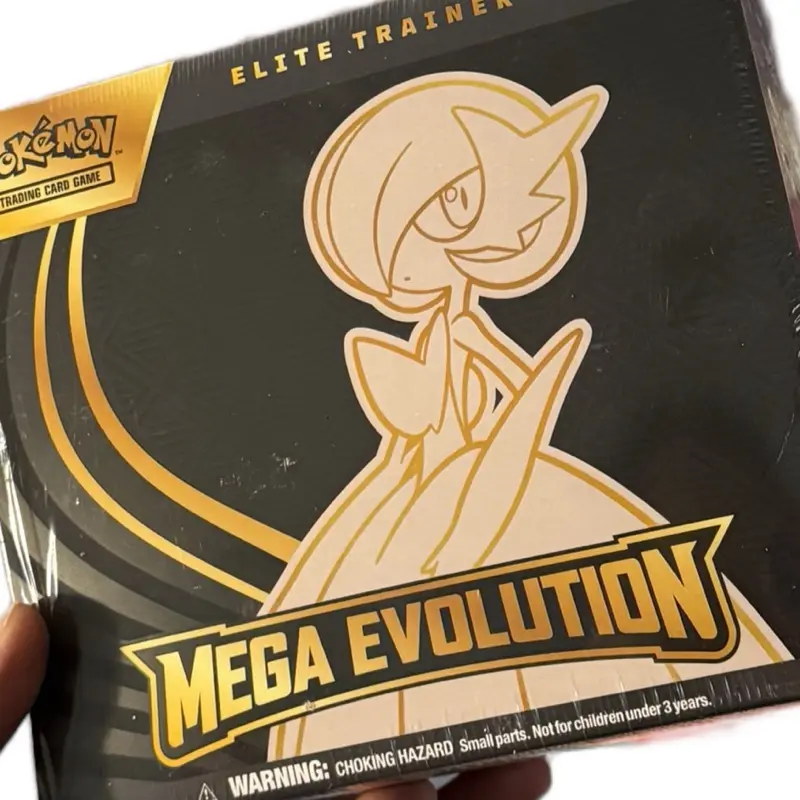 Mega Evolution Trainer Box - Official TCG Collectible Cards Sealed 2-Player Rival Box, Near Mint Non-Sports Trading Card Accessory Gardevoir