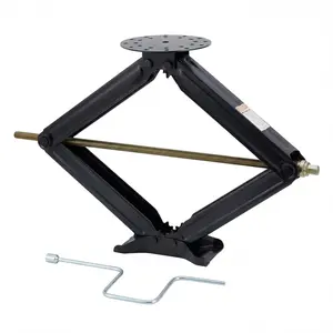 Gaomon 30-Inch Foldable RV Scissor Jacks (2 Pack) - 5000lb Capacity Heavy Duty Steel Stabilizer Leveling Jacks with Bolt/Weld Option for Camper, 5th Wheel