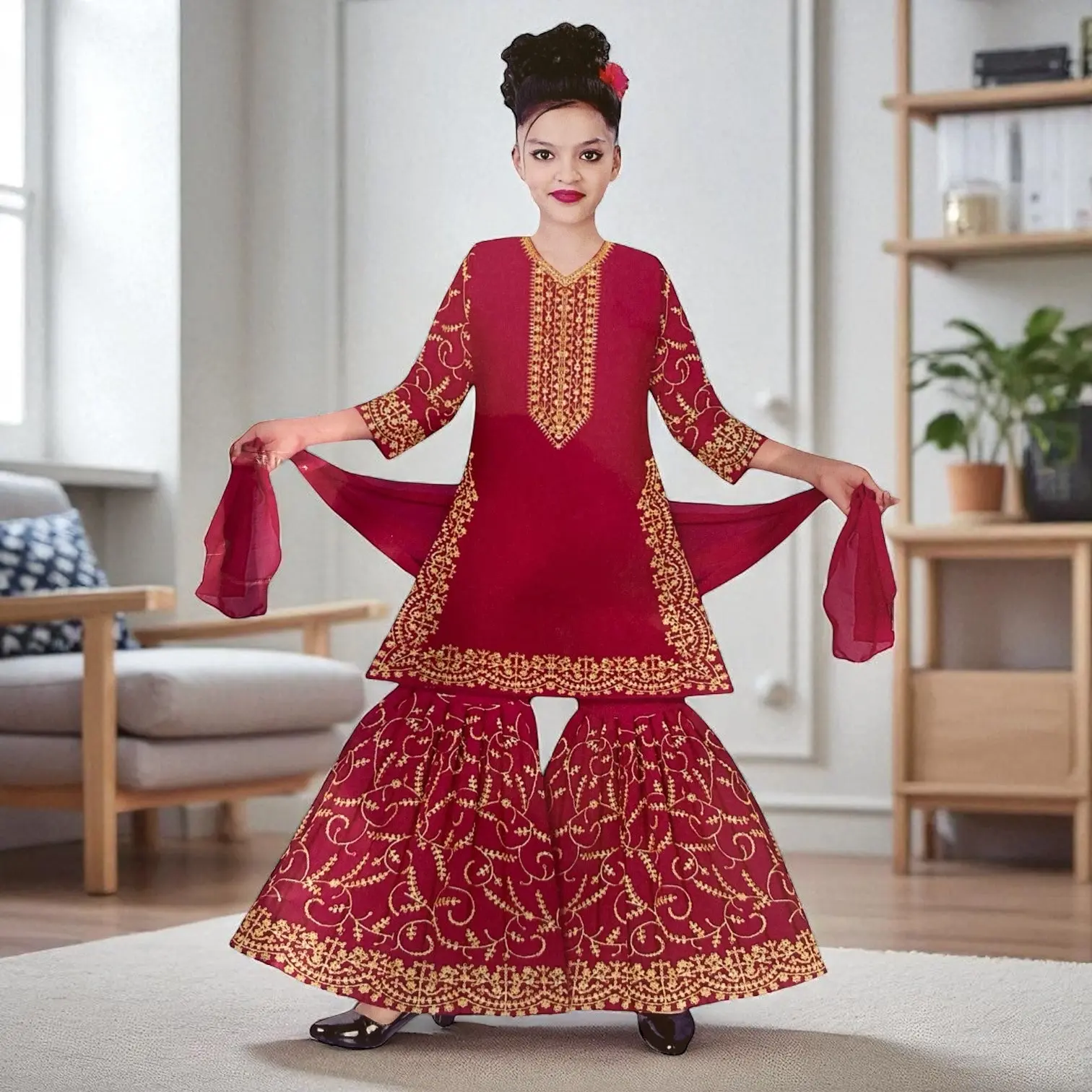 Priya creations garara set