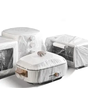 30 Counts Clear Small Appliance Covers, Appliance Dust Cover for Kitchen Counter, Kitchen Appliance Covers for Toaster Oven, Blender, Meat Slicer, Air Fryer, Food Processor, Sausage Stuffer