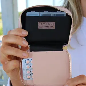 Stashpouches Keychain Wallet/Pill Holder