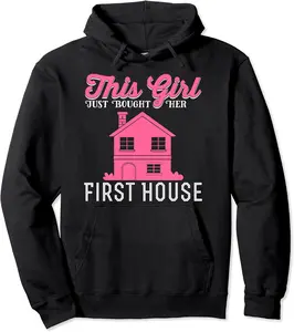 Funny New Homeowner Gift For Girls Women Cool Real Estate Pullover Hoodie - Lydiagarcia Shop 81B08M78LTTV