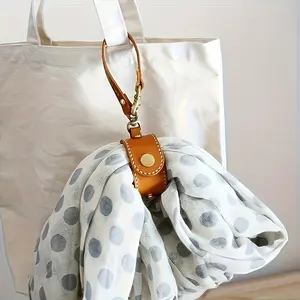 [Multifunctional Travel Clip] 1pc Multifunctional Travel Accessory Clip - Casual Style Scarf, Glove & Hat Holder for Luggage and Pendant Storage, Bag Charms