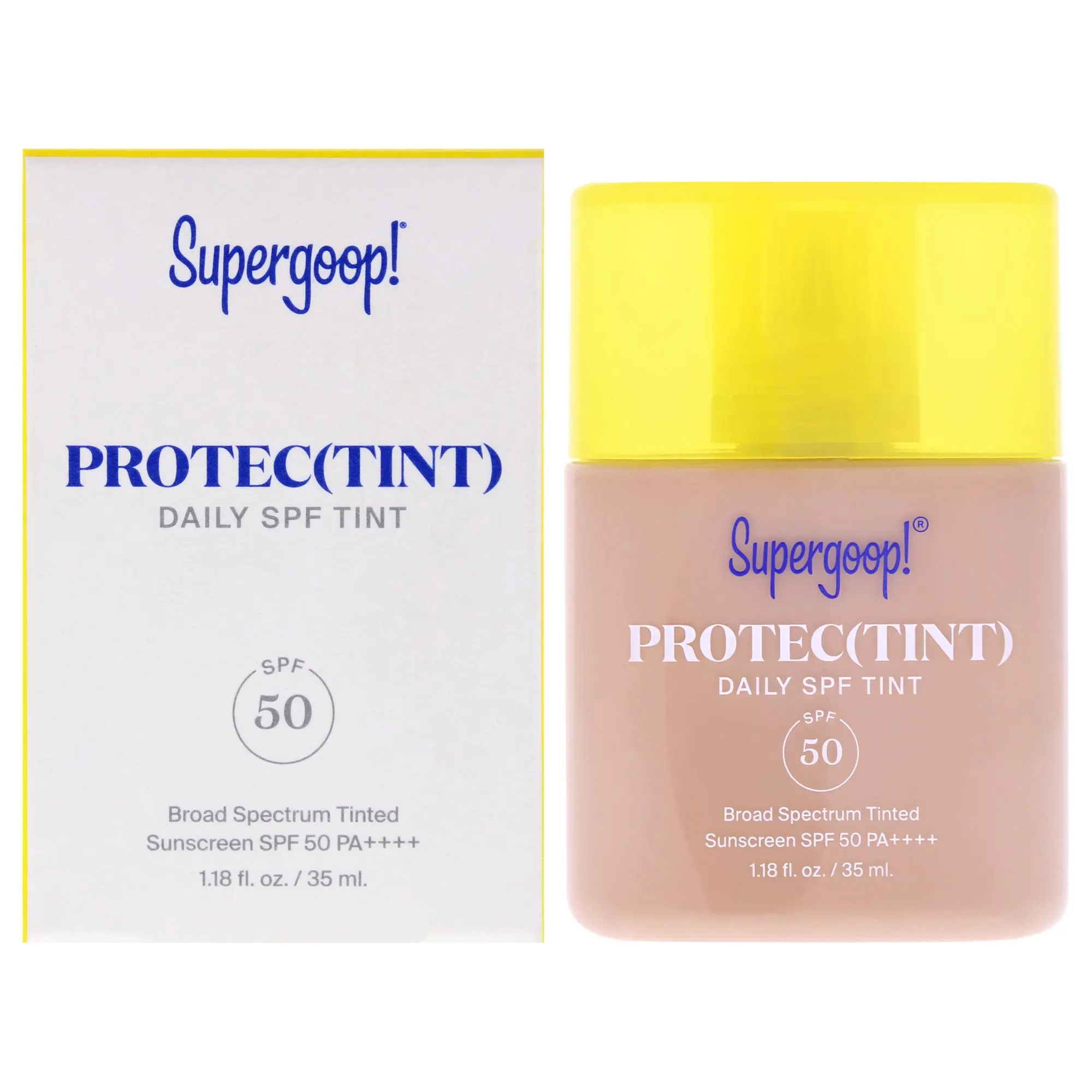 Protect Tint SPF 50 PA Plus - 24N Light-Medium Neutral by Supergoop for Women - 1.18 oz Makeup