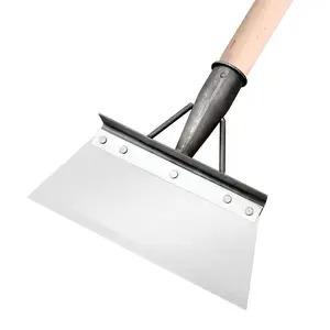 Winter Snow Shovel – Manganese Steel Saw Blade with Reinforced Strip for Heavy Snow Removal