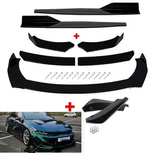 For KIA K5 K4 K3 Front Bumper Lip Splitter Strut Rods Side Skirt Rear Diffuser