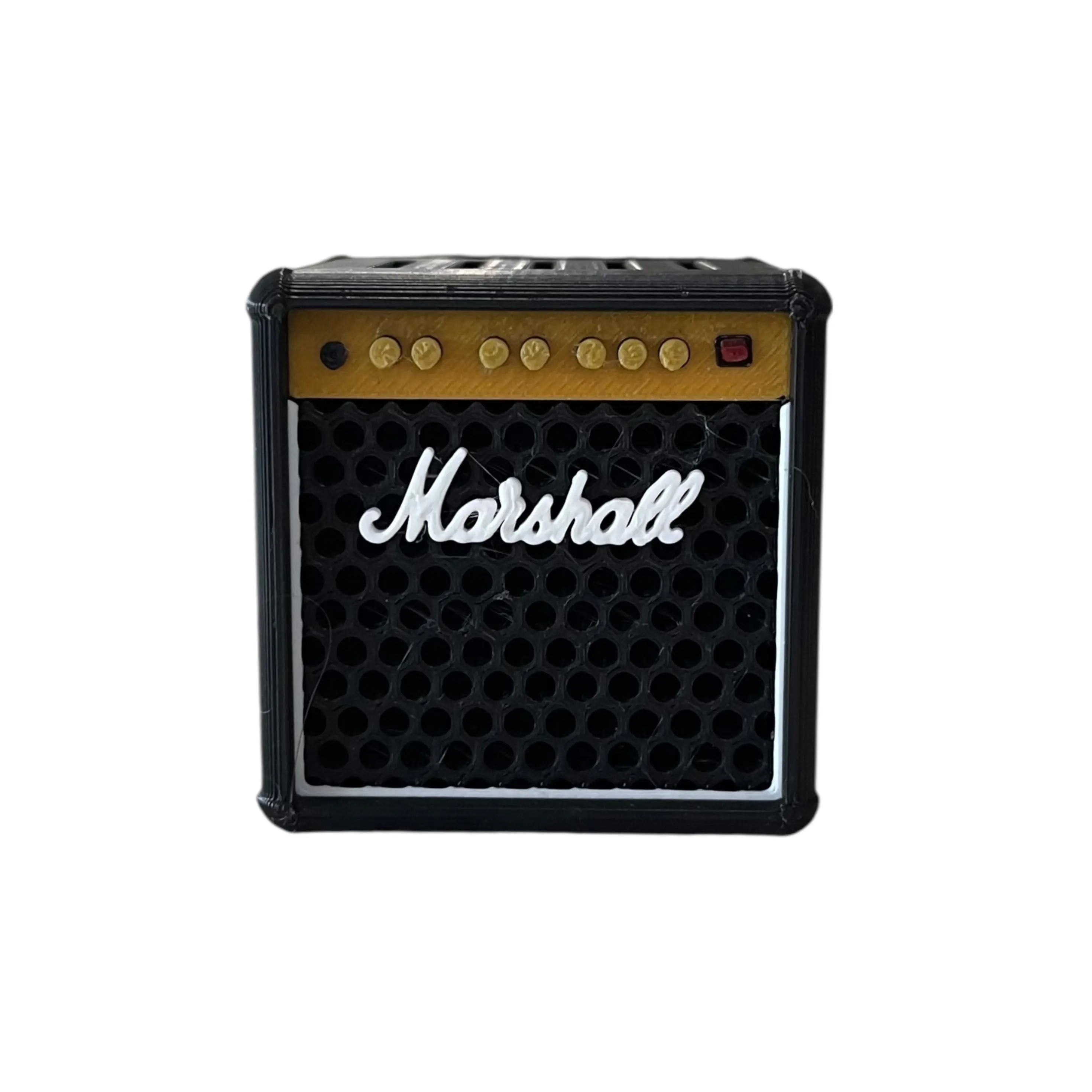Marshall Amp Guitar Pick Holder - Compact Amp Design For Guitar Picks for Music Enthusiasts