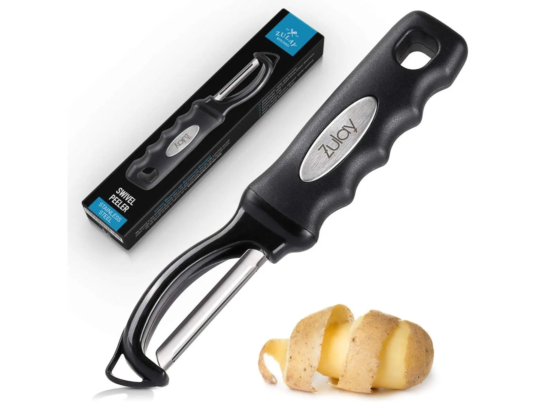 Swivel Vegetable Peeler Kitchen Utensils Stainless Steel Lightweight Peeling Smooth