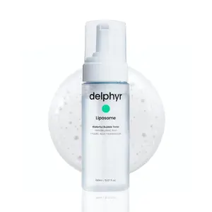 delphyr Liposome Waterful Bubble Toner, Hydrating Foam Toner for Sensitive Skin with Centella Asiatica TECA, Korean Skincare for Trouble Care (5.07 fl. oz, 150ml)