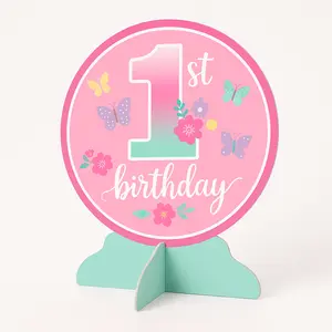 Butterfly Garden 1st Birthday Table Decoration