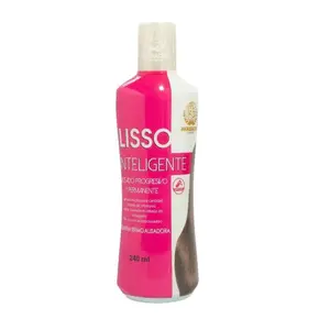 Herbacol Lisso Inteligente Progressive Thermoprotector 240ml with Hydrolyzed Keratin Placenta & Avocado Oil for Smooth Shine