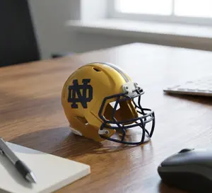 Note Dame Custom Helmet Decore - 3D Printed