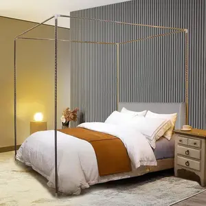 Stainless Netting Canopies Frame/Post Twin Full Queen King Size (Twin XL)
