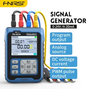 FNIRSI SG-003A Signal Generator PWM Pulse Output TFT LCD Display 0-10V 4-20mA Adjustable Current-Voltage Simulator