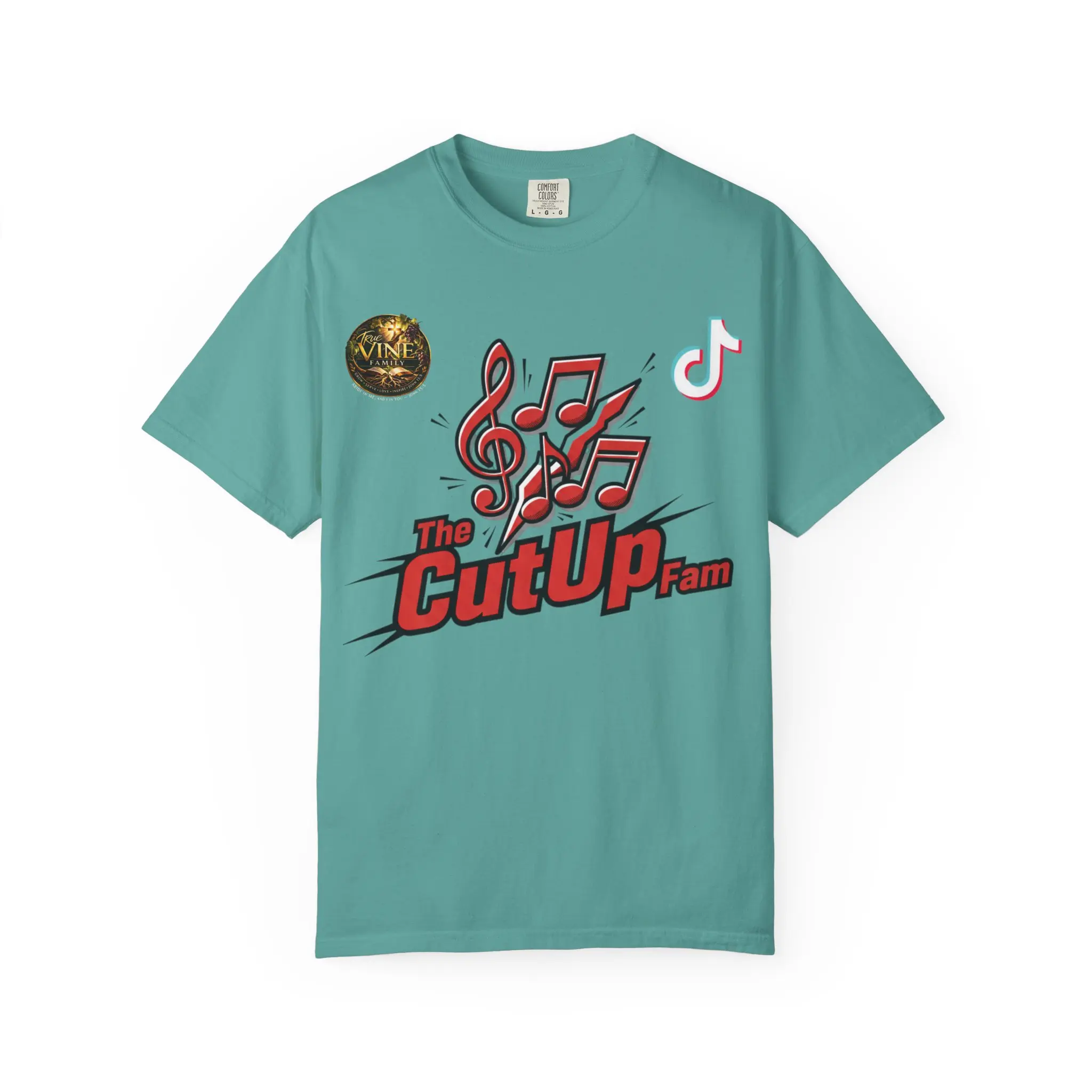Danielle CutUp Fam T-Shirt | Cut Up Or Shut Up Back Print