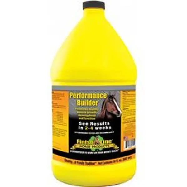 Finish Line 10028 Performance Builder Liquid Muscle Builder - 1 gal, Promotes Healthy Muscle Growth, See Results in 2-4 Weeks, Pack of 4