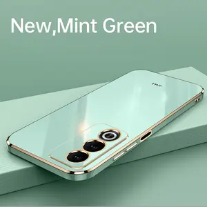 Oppo A3 5g Japanese Edition Cph2639 New Electroplated Silicone Tpu Soft Case, Phone Protection Cover, Durable and Flexible, Stylish Design, Protective