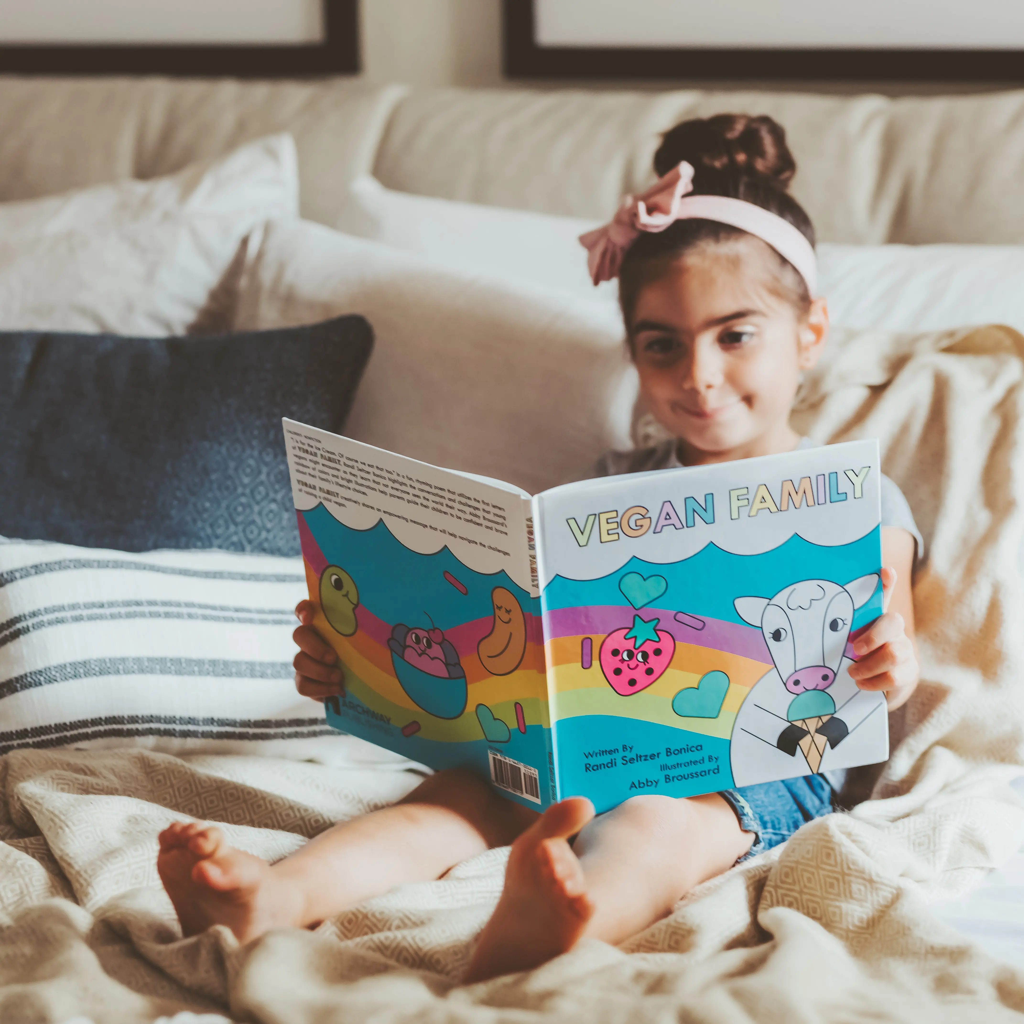 VEGAN FAMILY Softcover Children's Book