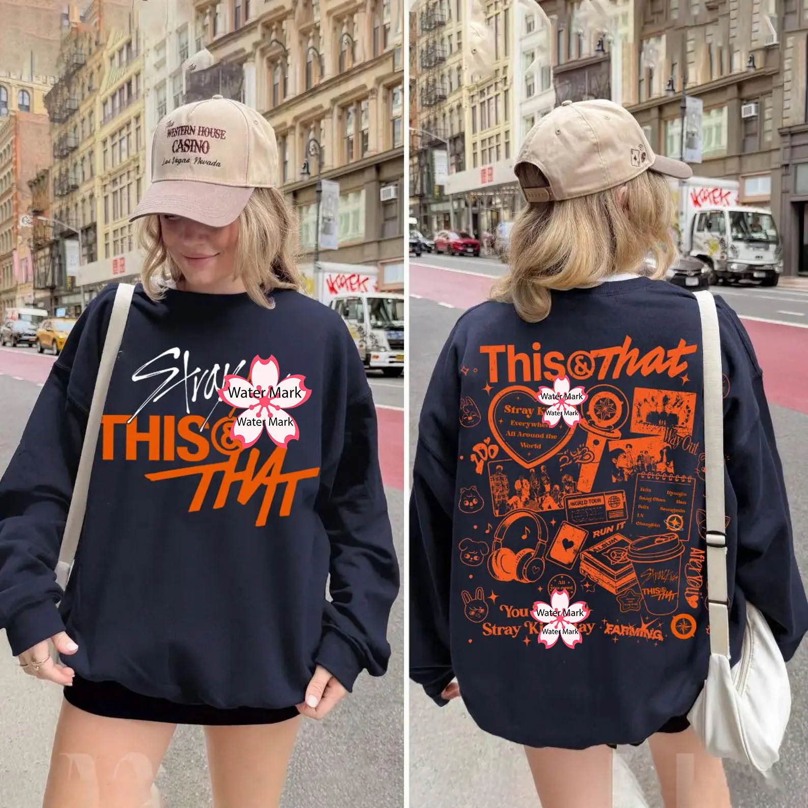 SKZ This & That Retro Sweatshirt T-shirt Hoodie  World Tour, This and That Kpop Boy Band Shirt