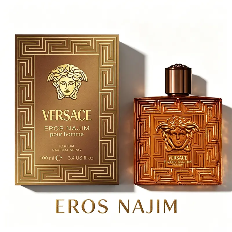 Versace Men's Eros Najim Parfum 3.4 oz(100ml)  Oriental Woody / Amber Spicy