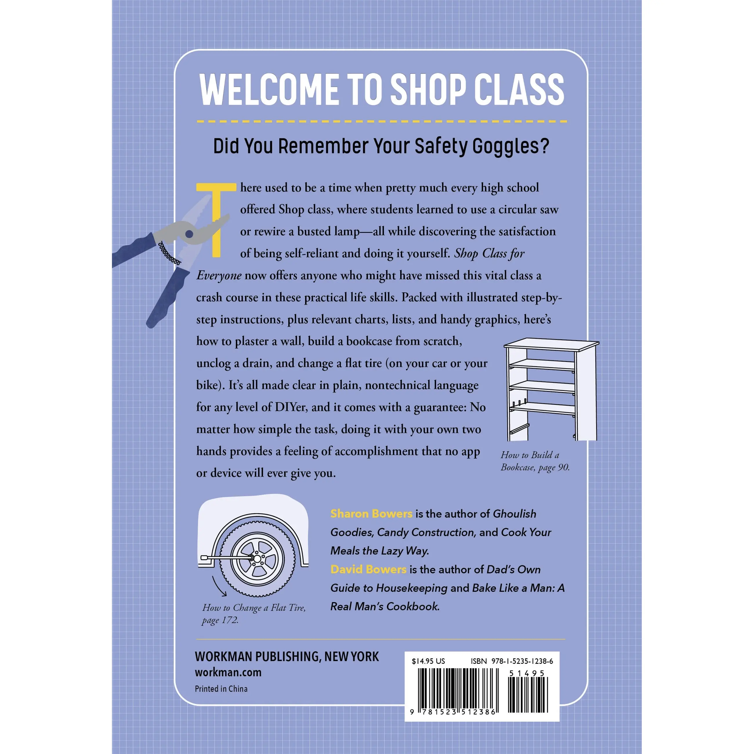 Shop Class for Everyone: Practical Life Skills in 83 Projects by Sharon Bowers, David Bowers [Paperback Book]