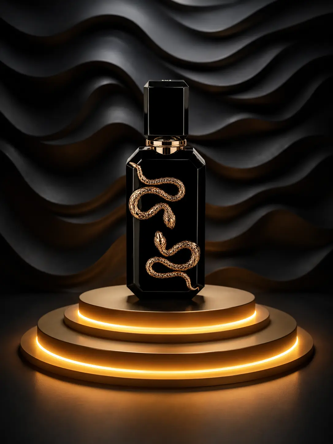 French Avenue Veneno Black Unisex Fragrance, 1000ml (3.4 oz) - Bold Presence, Long-Lasting, Smoky Sweetness, Ideal for Evening Wear, Warm Vanilla Base