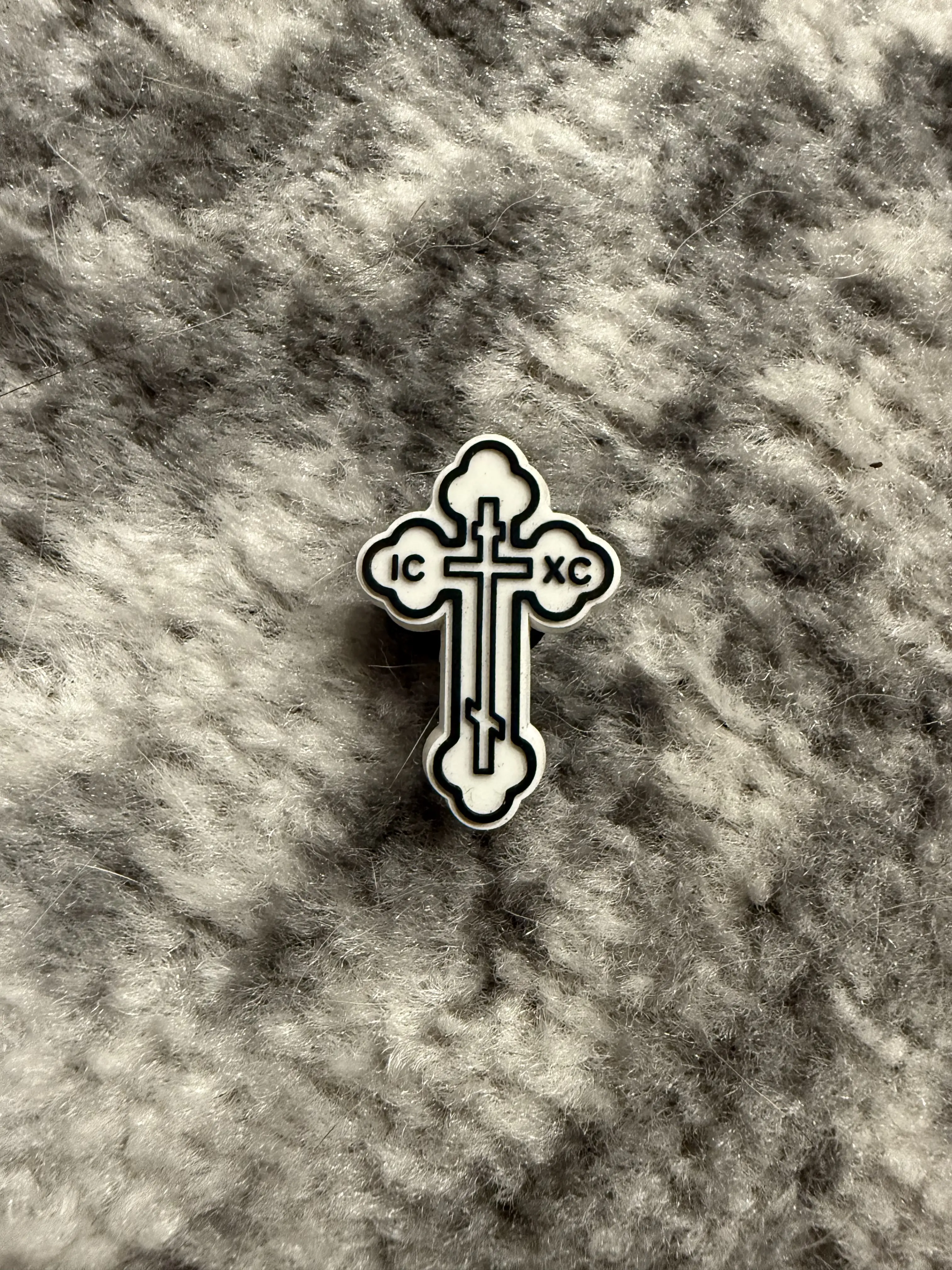 Cross clog charm