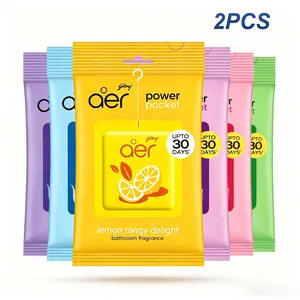 2-Pack Hanging Air Freshener, Long-Lasting Multi-Scent Citrus Fruity Aromatic Fragrance, Car/bathroom/closet Odor Eliminator, Essential Home & Vehicle Aroma Booster, Car Odor Remover