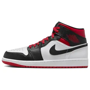 Air Jordan 1 Mid 'Gym Red Black Toe'