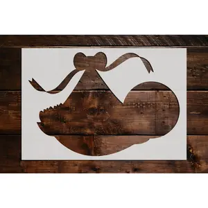 Infant Stencil - Art and Wall Stencil