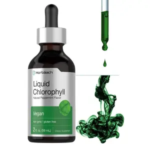 Horbäach Liquid Chlorophyll Drops | 2 oz | Vegan, Non-GMO, and Gluten Free Formula | Natural Peppermint Flavor Horbäach Liquid Chlorophyll Drops | 2 oz | Vegan, Non-GMO, and Gluten Free Formula | Natural Peppermint Flavor