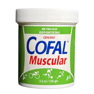 Cofal Muscular Skin Lotion for Deportistas Genuino 3.5 oz - Genuine Moisturizers for Athletes, Targeted Skin Care, 3.5 oz