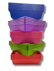 10 x 10 Colorful Growing Trays (5 Pack)