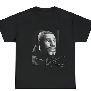 Scorpion x Fortnite T-shirt, Funny Merch pattern T-shirt, casual shirt, top men's streetwear tropical short sleeved round neck T-shirt