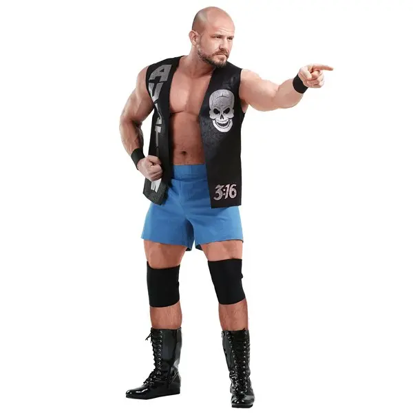 Plus Size WWE Adult Stone Cold Steve Austin Costume