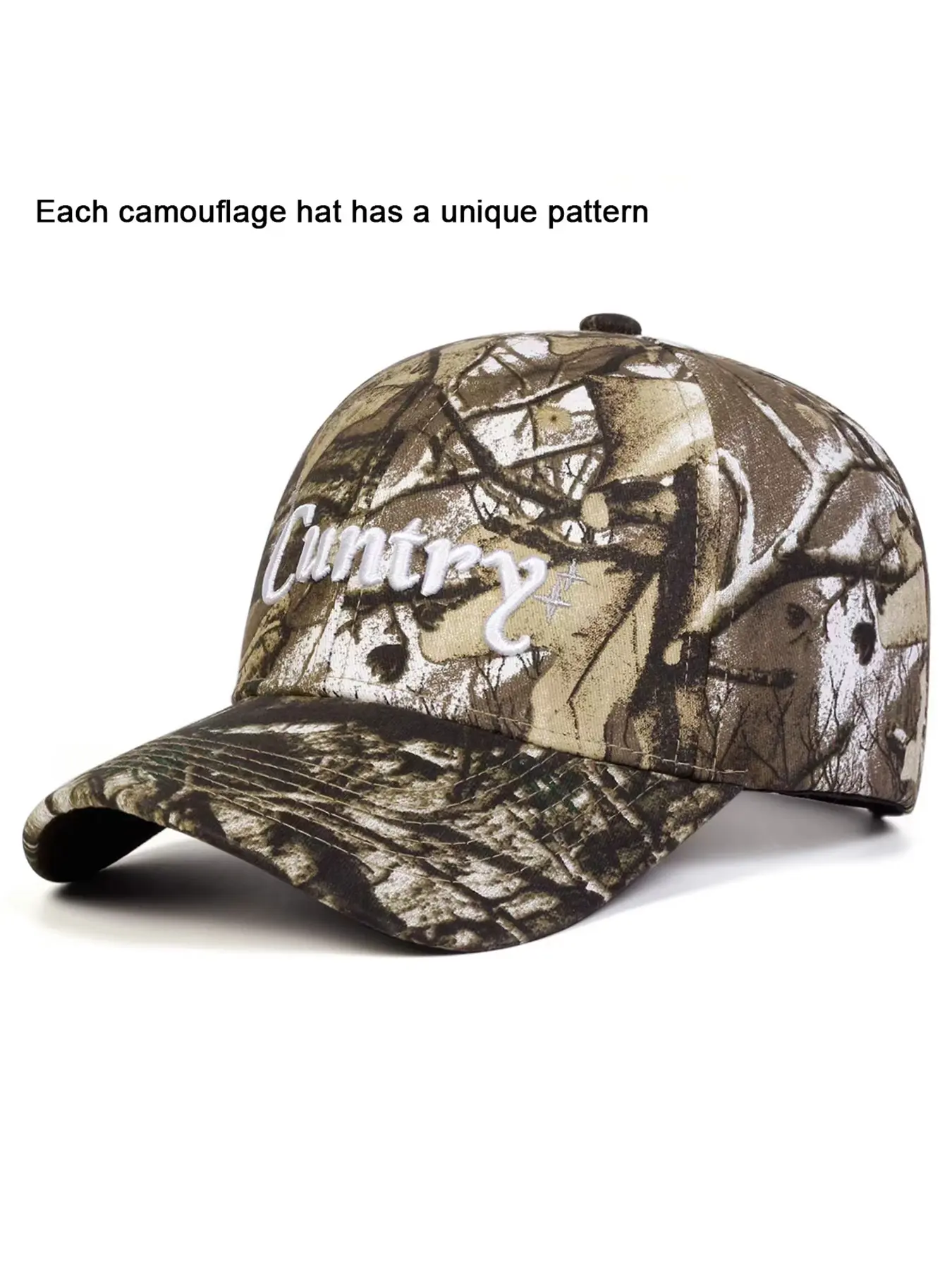 Unisex Camouflage Country Letter Embroidery Baseball Cap, Letter Embroidered Hat, Country Hats, Sports Outdoor Hats, Adjustable Outdoor Sun Protection Hat for Travel Beach Vacation High Quality Hat, Quality Caps, Adjustable Casual Hats