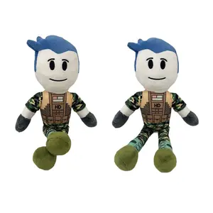 New Arrival Roblox Plush Toy Figure, Virtual World Game Peripheral Cartoon Doll, Stuffed Animal Collectible, Kids' Favorite