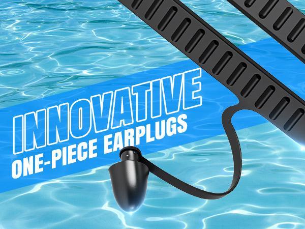 Rantizon Swim Goggles 1 Pack for Adults/Kids - Wide View, Anti-Fog, No Leaking, Soft Silicone, Adjustable Strap uv swimming anti-uv