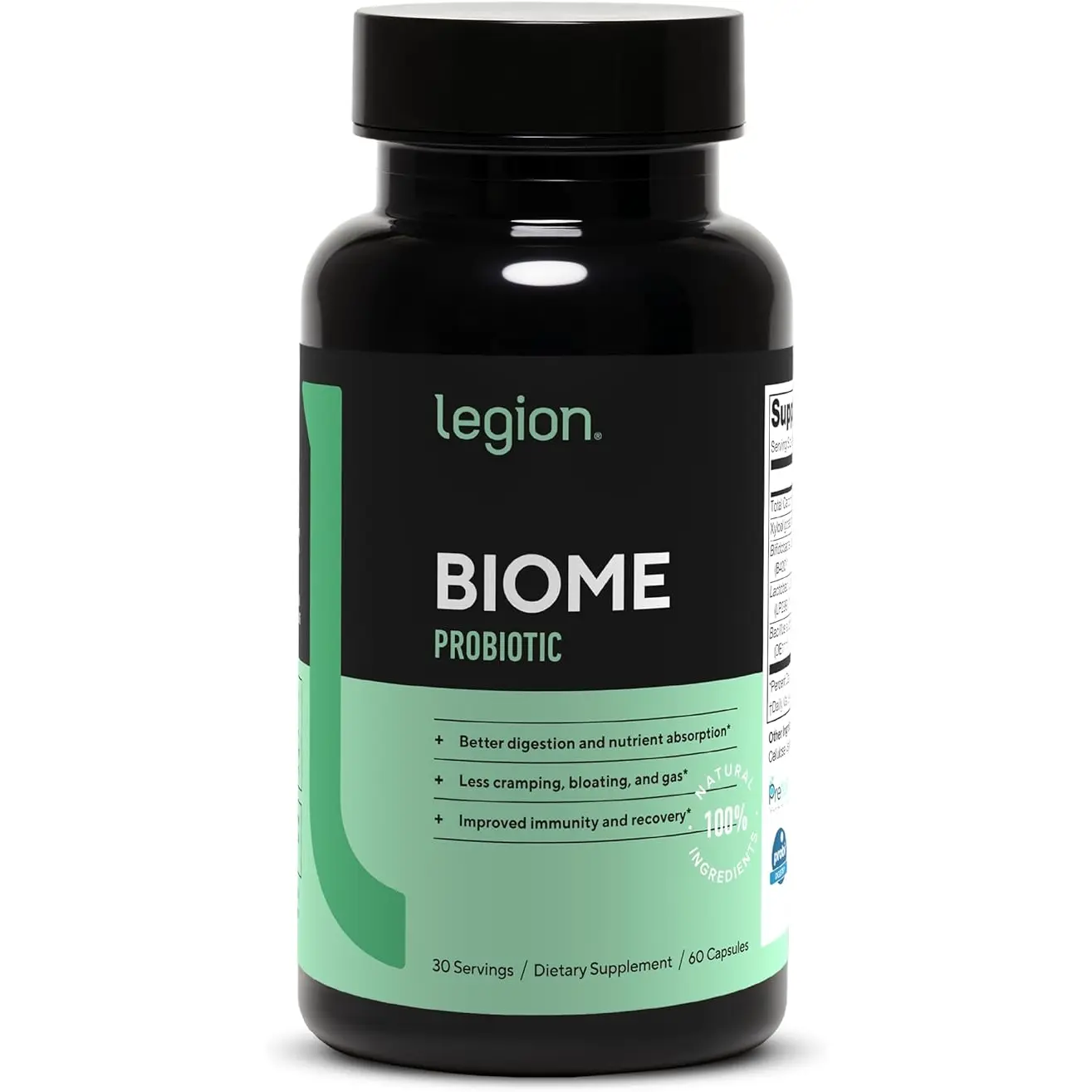 Legion Biome Probiotic Dietary Supplement - 30 Servings