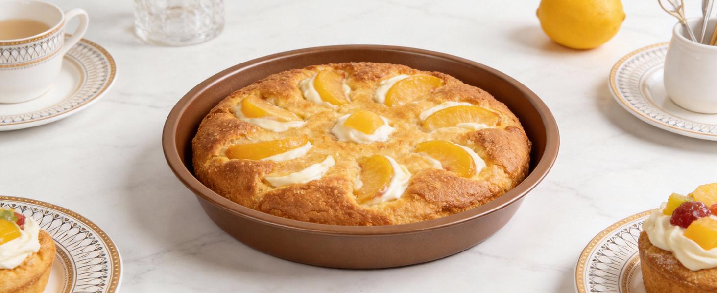 10-Piece Nonstick Bakeware Set, Carbon Steel, Oven Safe Baking Pans, Cookie Sheets, Baking Trays, Bakeware for Bakers, Kitchen Cooking Utensils 10-Piece Nonstick Bakeware Set, Carbon Steel, Oven Safe Baking Pans, Cookie Sheets, Baking Trays, Bakeware for Bakers, Kitchen Cooking Utensils